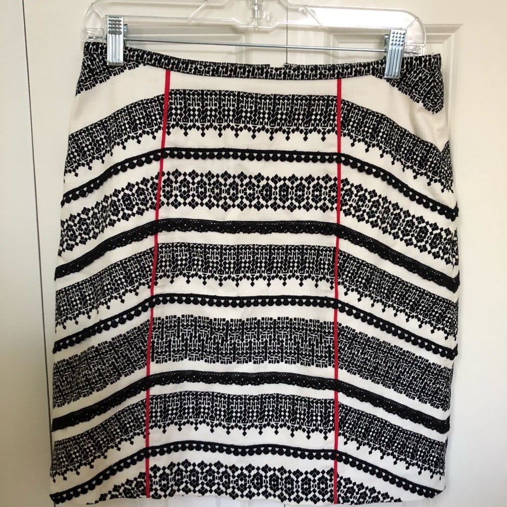 Anthropologie festive skirt